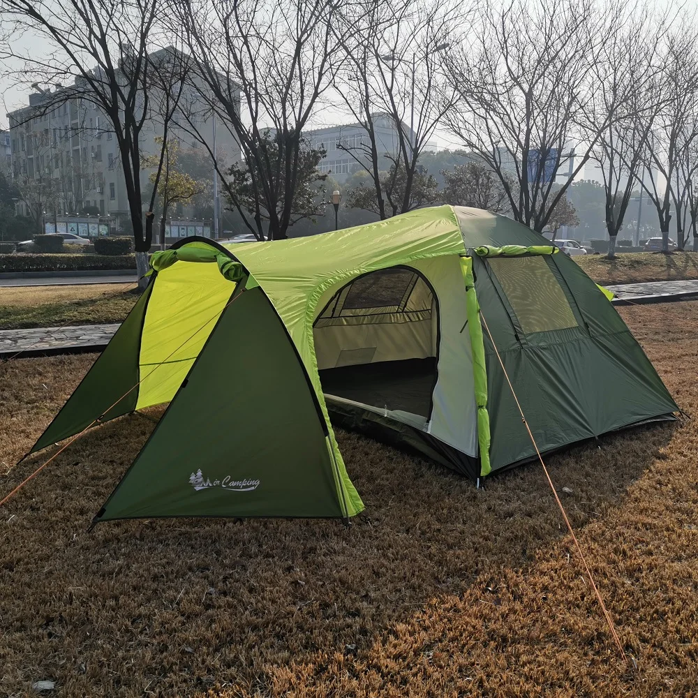 

Tent tourist 3-4seater double layer camping tent for leisure