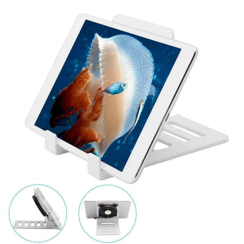 Охлаждающая подставка с USB-вентилятором и складной подставкой для iPhone iPad
