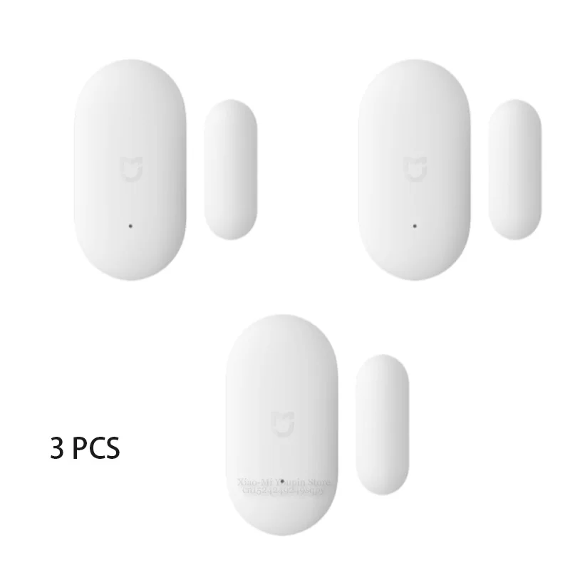 Xiaomi Mijia датчик окна двери Zigbee беспроводное соединение умный мини дверной датчик работает с Android и IOS App управление - Цвет: Зеленый