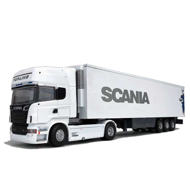 

Diecast 1:50 Scale SCANIA Heavy Tractor Container truck Model Die-cast Metal Vehicle Toys Collection Gifts Souvenir