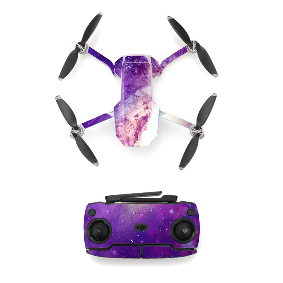 7 стилей s звездное небо стикер для DJI Mavic мини Дрон и пульт дистанционного