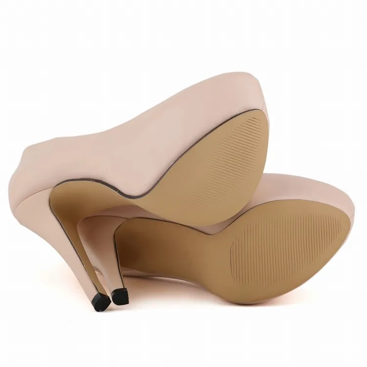 2023 Sexy High Heels Women Pumps Fashion Super  14cm Platform Red Wedding  Casual Thin  Womens Shoes Large Size