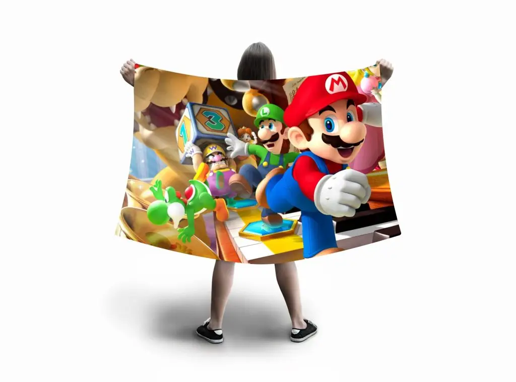 Флаг большой Марио/ Mario №15 | Дом и сад