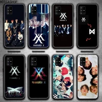 monsta x kpop boy phone case for samsung galaxy a21s a01 a11 a31 a81 a10 a20e a30 a40 a50 a70 a80 a71 a51