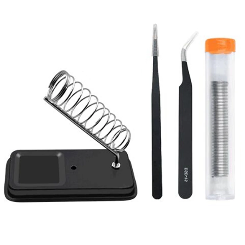 

60W Adjustable Temperature Electric Soldering Iron Set Welding Solder Station Heat Pencil Repair Tool Kit US Plug