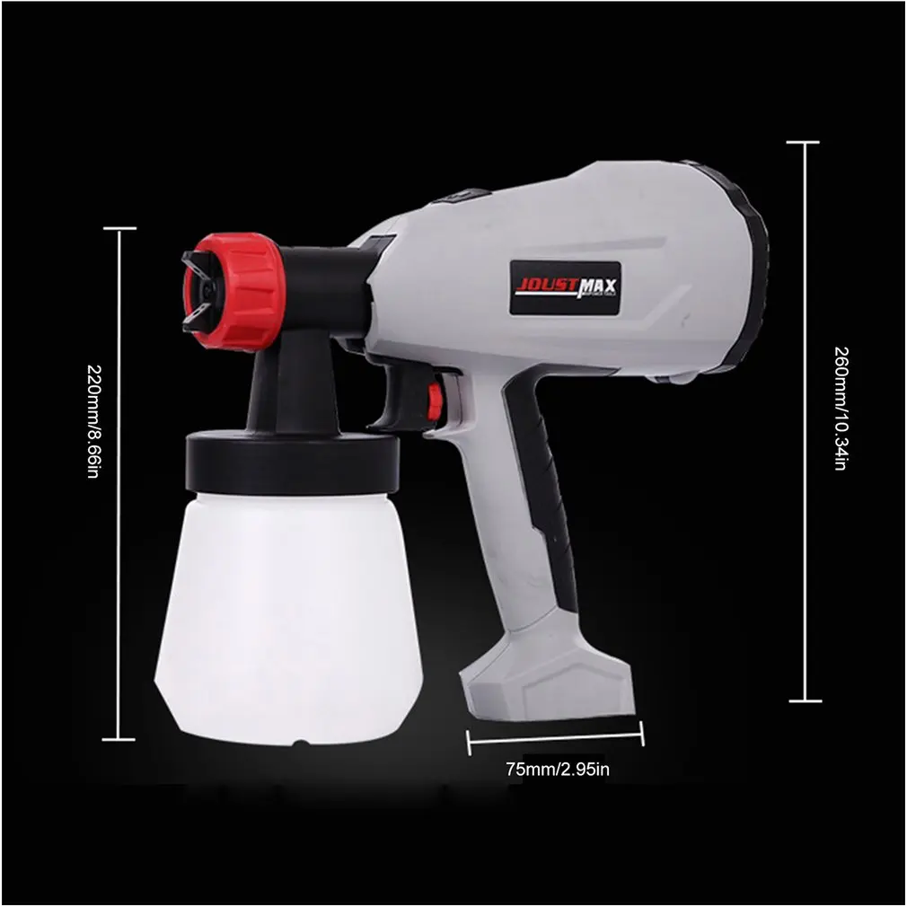 

Detachable Adjustable Electric Spray Gun Handheld Latex Paint Spray Gun Airless Paint Spray Gun Airbrush Spray Tip Nozzle Guard