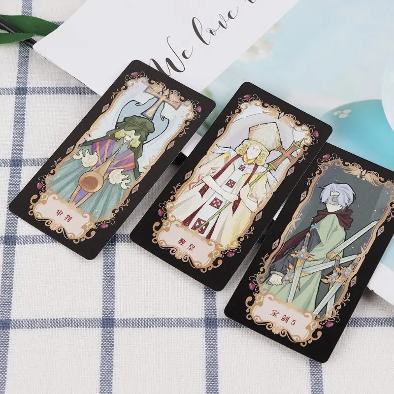 Студенческие карты Таро в красочной коробке таинственное гадание