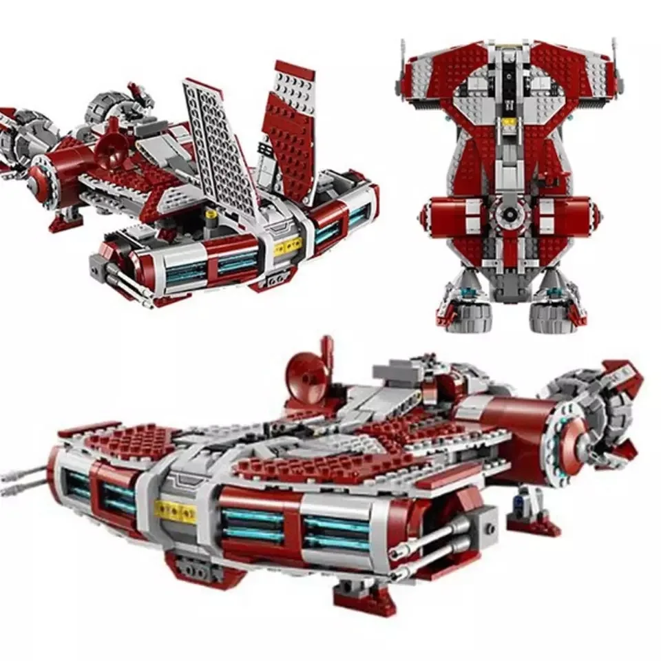 05085 Jedis Defender Class Cruiser Стиль Звездные войны строительные блоки кирпичи Детский