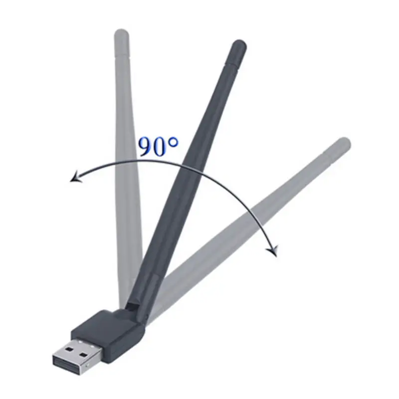 Беспроводной WiFi кабель USB для RJ45 Lan Ethernet Koqit K1 U2 сетевой адаптер DVB-S2 спутниковый ресивер Youtube IP tv цифровая ТВ коробка