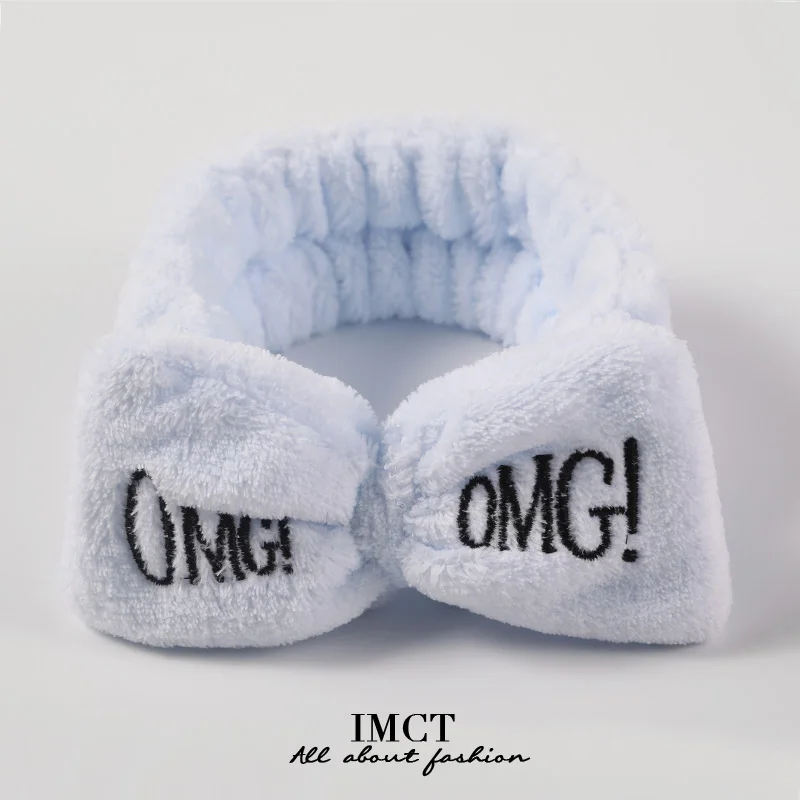 2019 г. Корейская версия новой бархатной мягкой повязки на голову кораллового