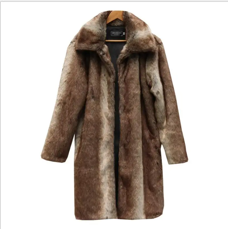 6Xl мужская с подкладкой из искусственного меха Верхняя одежда для детей отложным