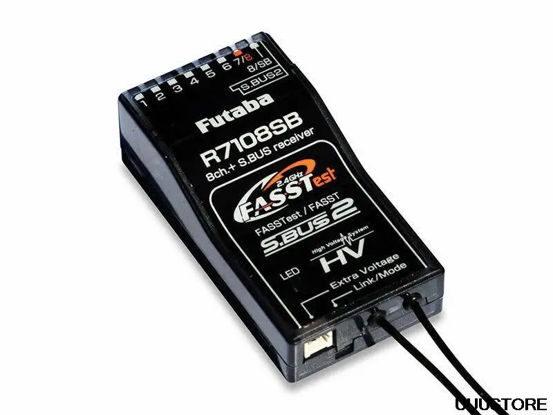 

Оригинальный Futaba R7108SB S.Bus2 SBUS FASSTest приемник 14SG/18MZ/18SZ для 16-дюймового передатчика RC FPV гоночного дрона Запчасти Аксессуары