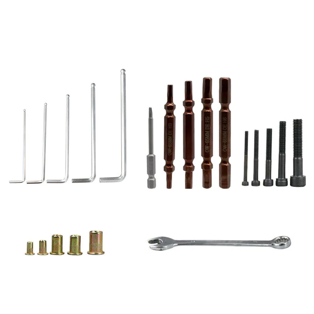 

109pcs/set Pneumatic Electric Rivet Pistola Handheld DIY Multifunction Manual Nuts Tool Kit Easy Storage Practical With Spanner