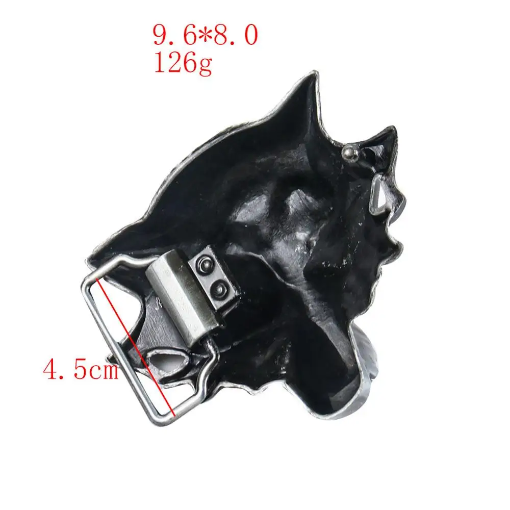 3D Wild Wolf Belt Buckle for Men Gift Howling Fenrir Old Norse Scandinavian Viking Mithology Werewolf Solid Novelty Cowboy | Дом и сад