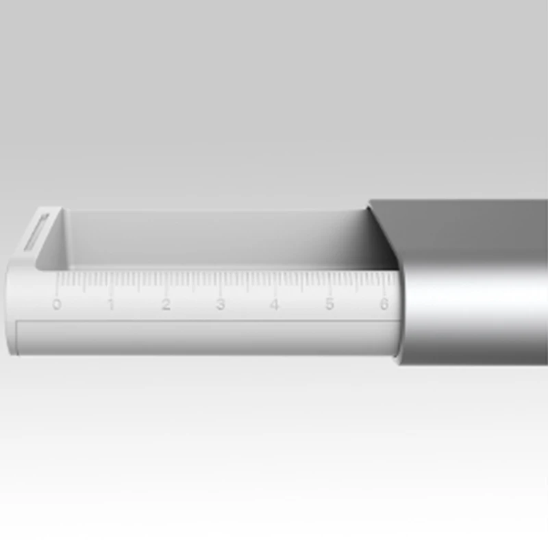 

Metal Stationery Box Portable Pen Case Aluminum Shell Push Switch for School Office