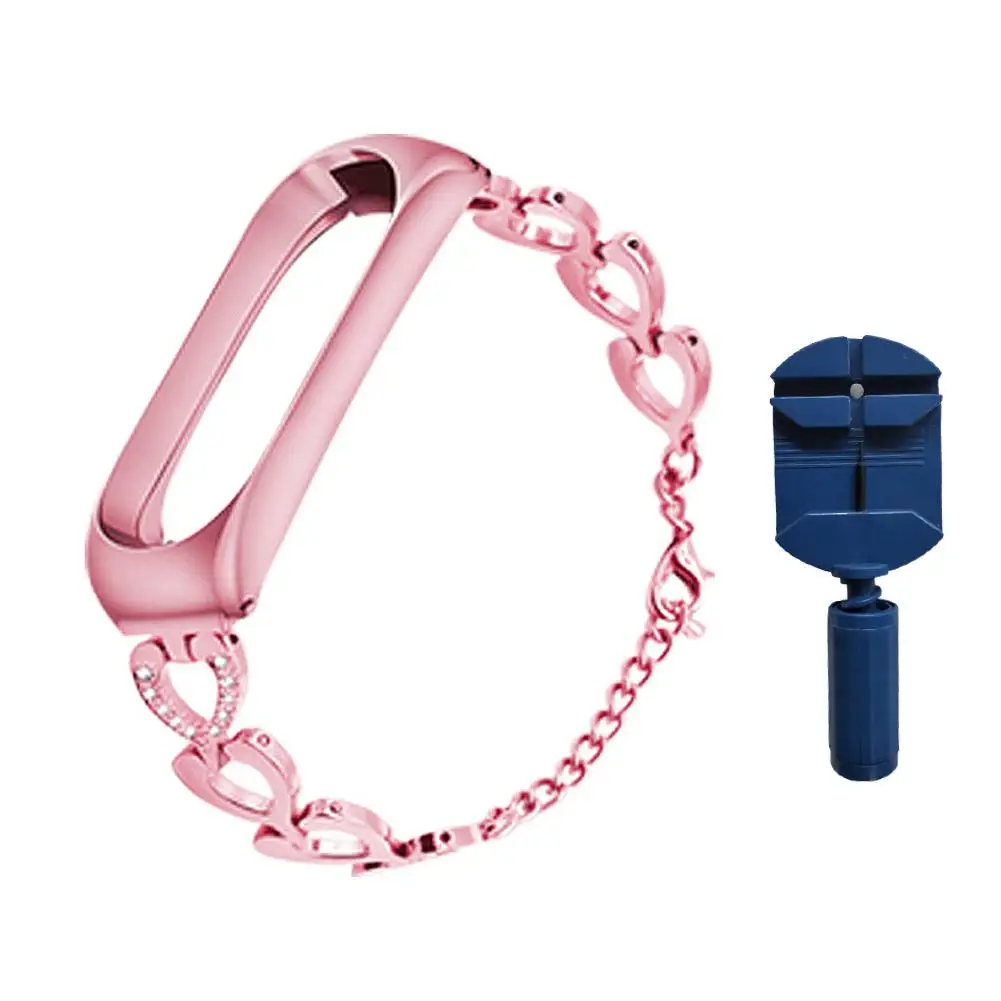 Сменный Браслет из металлического сплава цинка для Xiaomi Rice Band 3 Смарт часы с