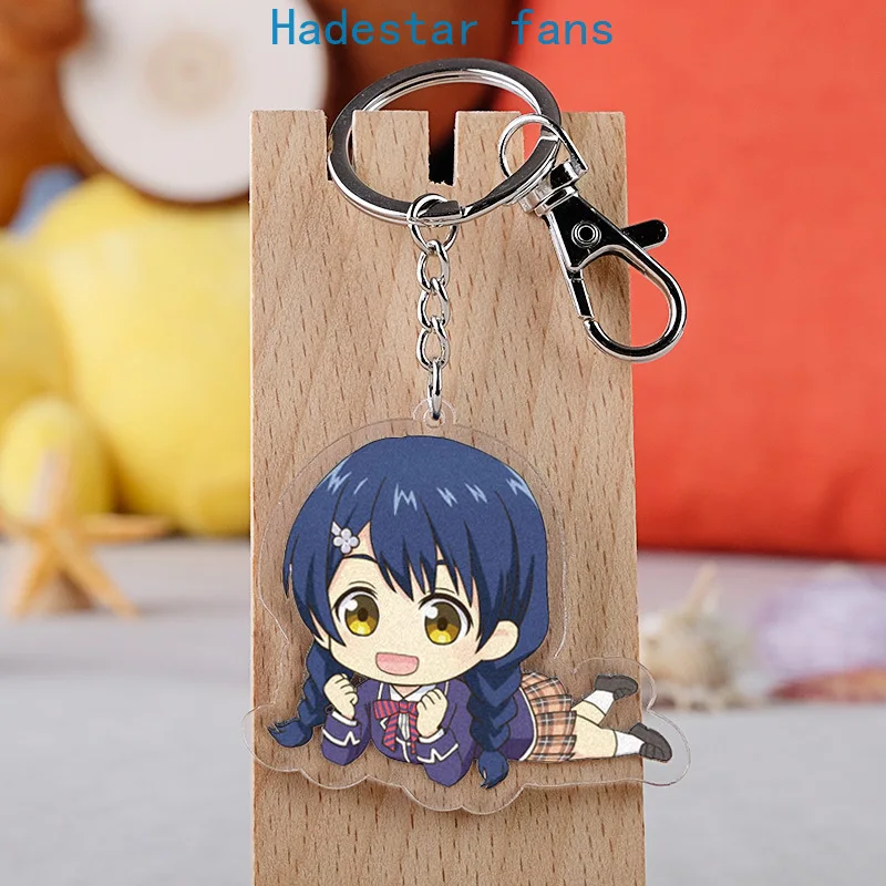 10 шт./лот аниме шокугеки из пищевых войн нет сомы акриловый брелок игрушка