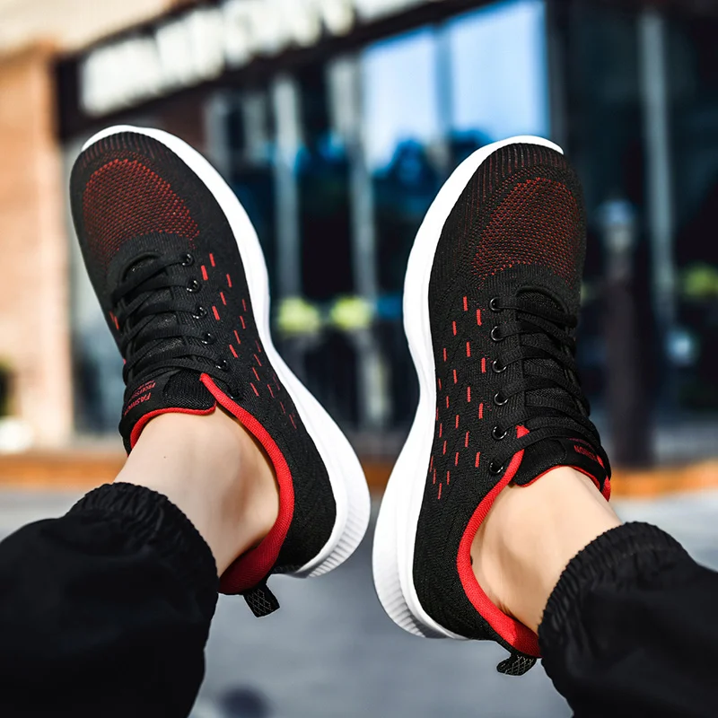 New 2021 Travel Men's Running Shoes 48 Casual Breathable Mesh Sneaker Men 47 Outdoor Jogging Big Size Fashion Men's Shoes 46