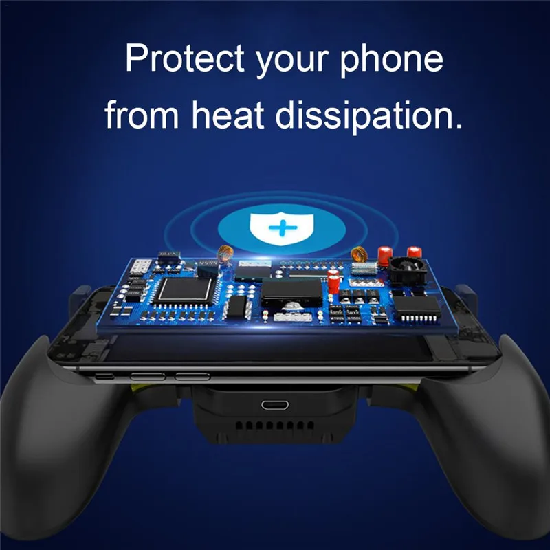 Игровой контроллер Bakeey триггер игровой джойстик охлаждающий вентилятор