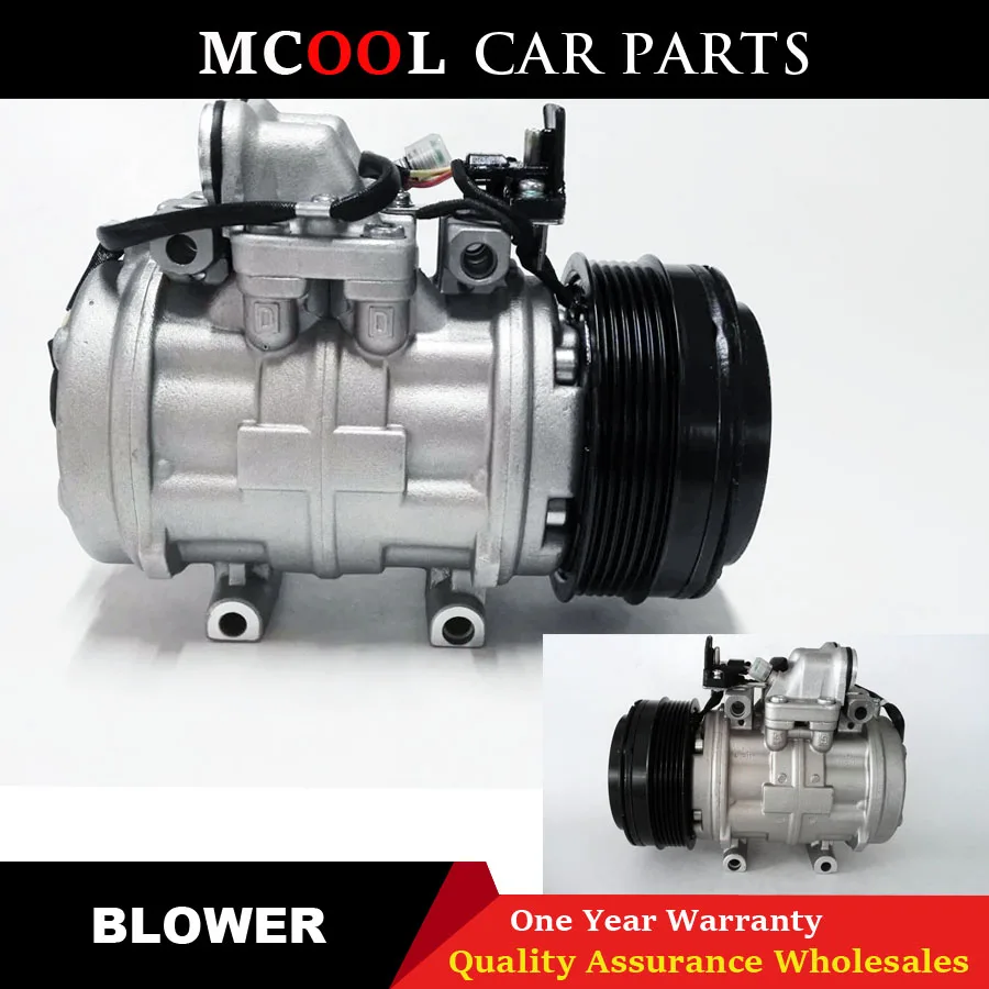 Компрессор переменного тока 10PA15C для Mercedes Benz W124 W126 W201 190 0002301111 0002302411 0002340611 0031317001