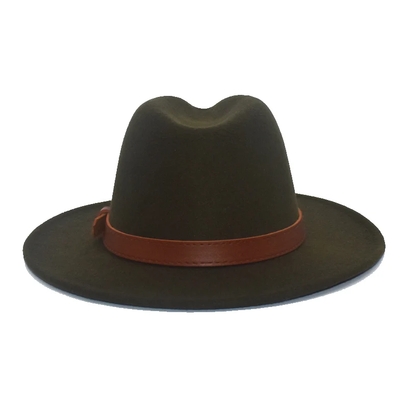 2020 Ladies Autumn And Winter Imitation Wool Hat Harajuku Style Hat Male Panama Hat High Top Jazz Hat F80