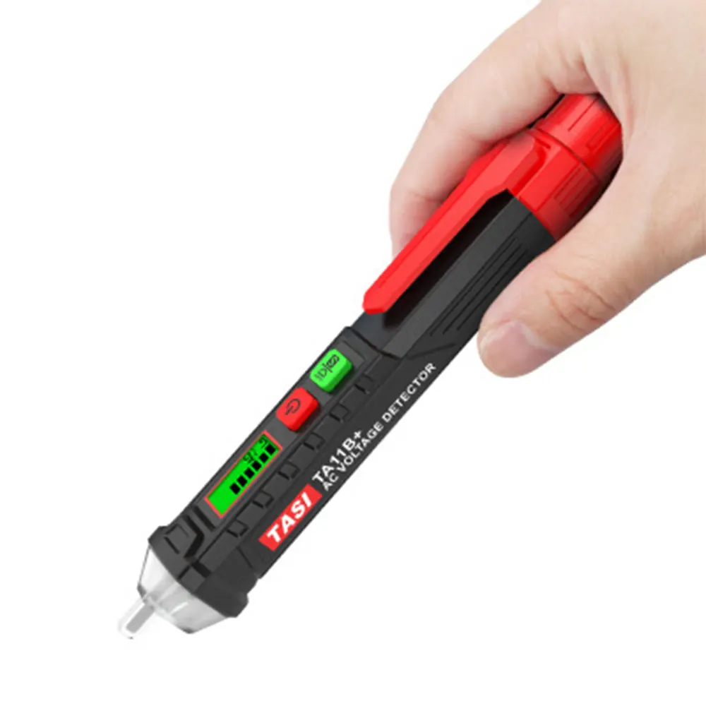 Цифровой детектор напряжения TASI Бесконтактный Карманный тестер с ЖК дисплеем и