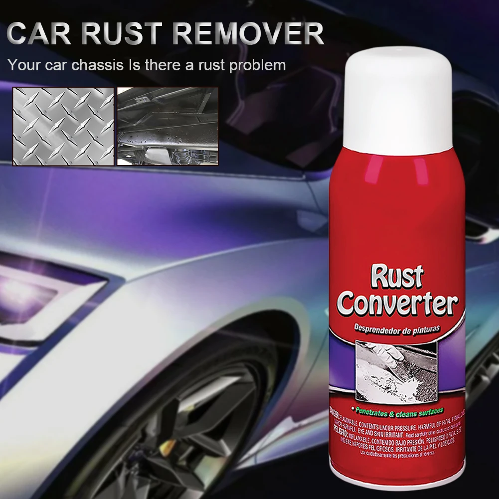 

100ml Car Anti-Rust Agent Chassis Rust Remover Multi Purpose Chassis Rust Converter Repair Iron Metal Surfaces Maintenance Clean