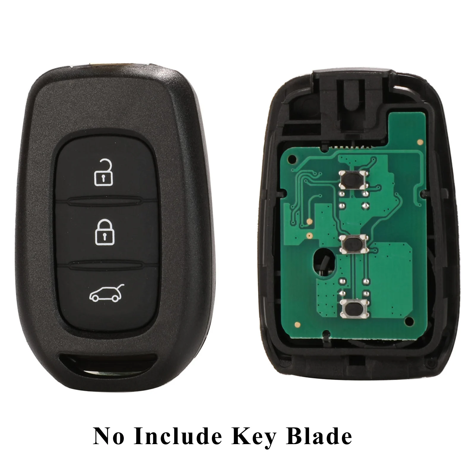 without Blade Jingyuqin Автомобильный Дистанционный ключ с чипом PCF7961M HITAG AES для Renault Sandero Dacia Logan Lodgy Dokker Duster 433MHz VAC102 HU136te - Цвет: without Blade