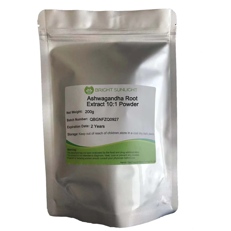Экстракт корня Ashwagandha порошок 10:1 органический без ГМО Витания сомнифера | Красота