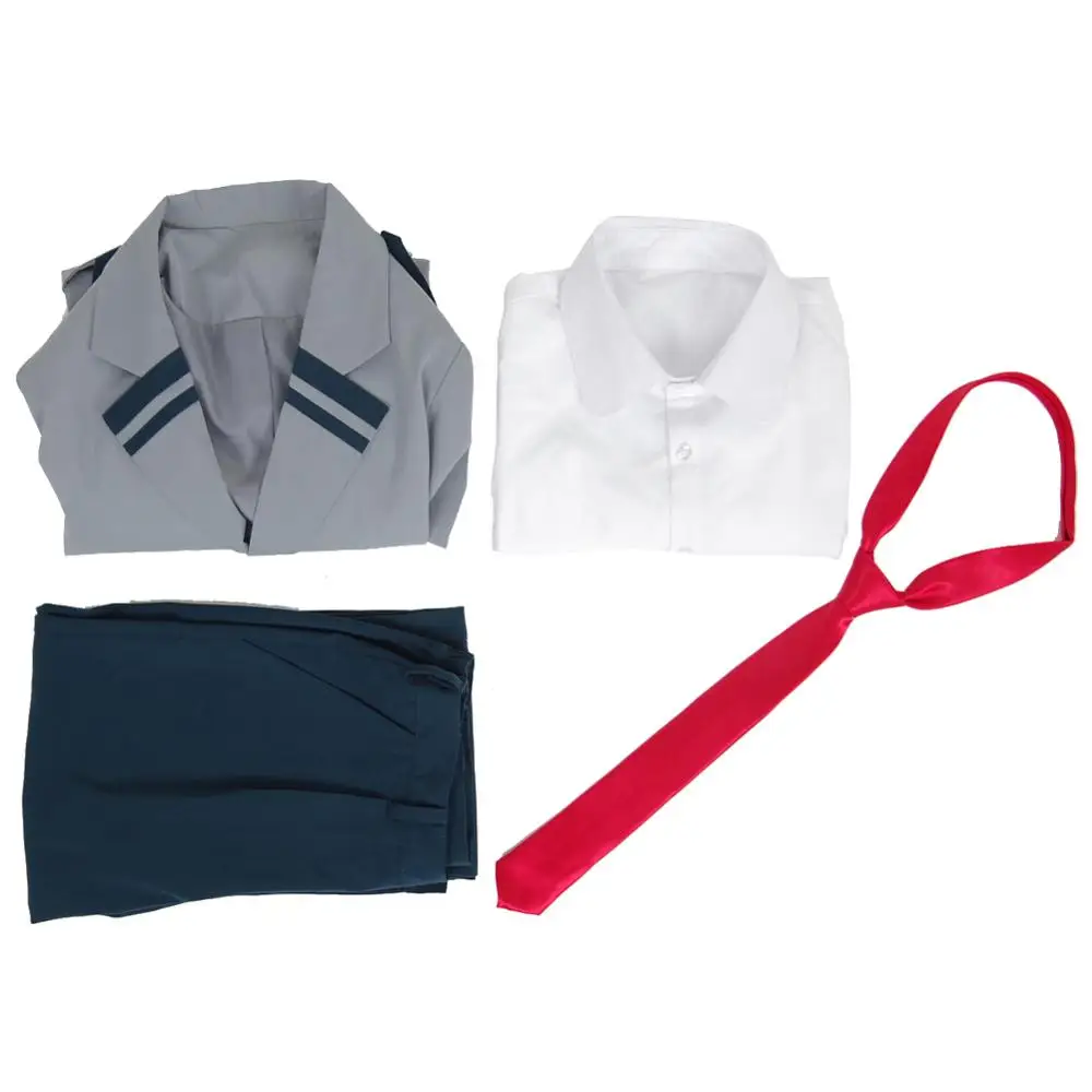 

Cosdaddy My Hero Academia School Uniform Midoriya Izuku OCHACO URARAKA Cosplay Costume