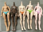 Подвижное женское тело Rianbow, модная большая сестра, черная, белая, коричневая, без одежды для кукол BJD