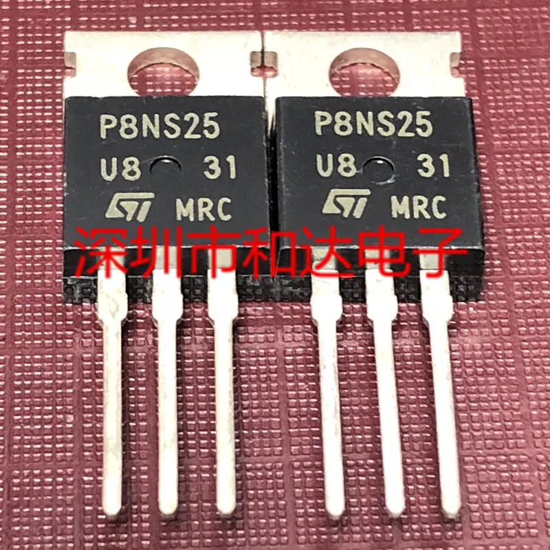 

5 шт. P8NS25 STP8NS25 TO-220 250V 8A