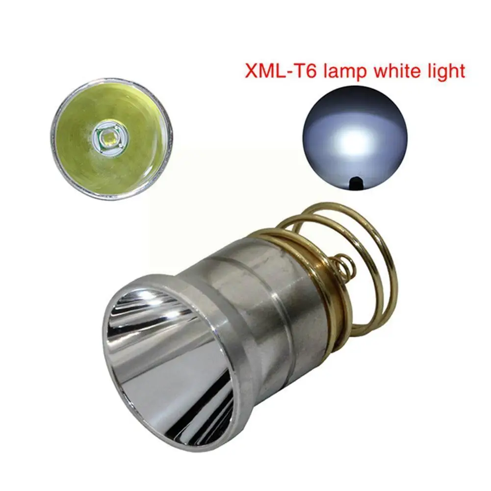 

XM-L T6 1000lm Bulbs 1/5 Mode 6500k-7000k Cool White Energy Efficient Drop-in Bulb Flashlight Camping Durable Outdoor Led T U1L9