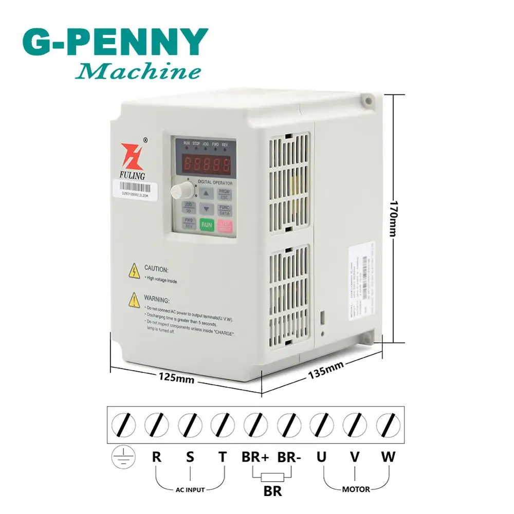 Высокое качество! 2.2kw ER20 800 Гц полюс = 4 Металлический шпиндель с водным охлаждением мотор шпинделя 0-1000 Гц инвертор 85 мм кронштейн с 75 Вт водяной насос