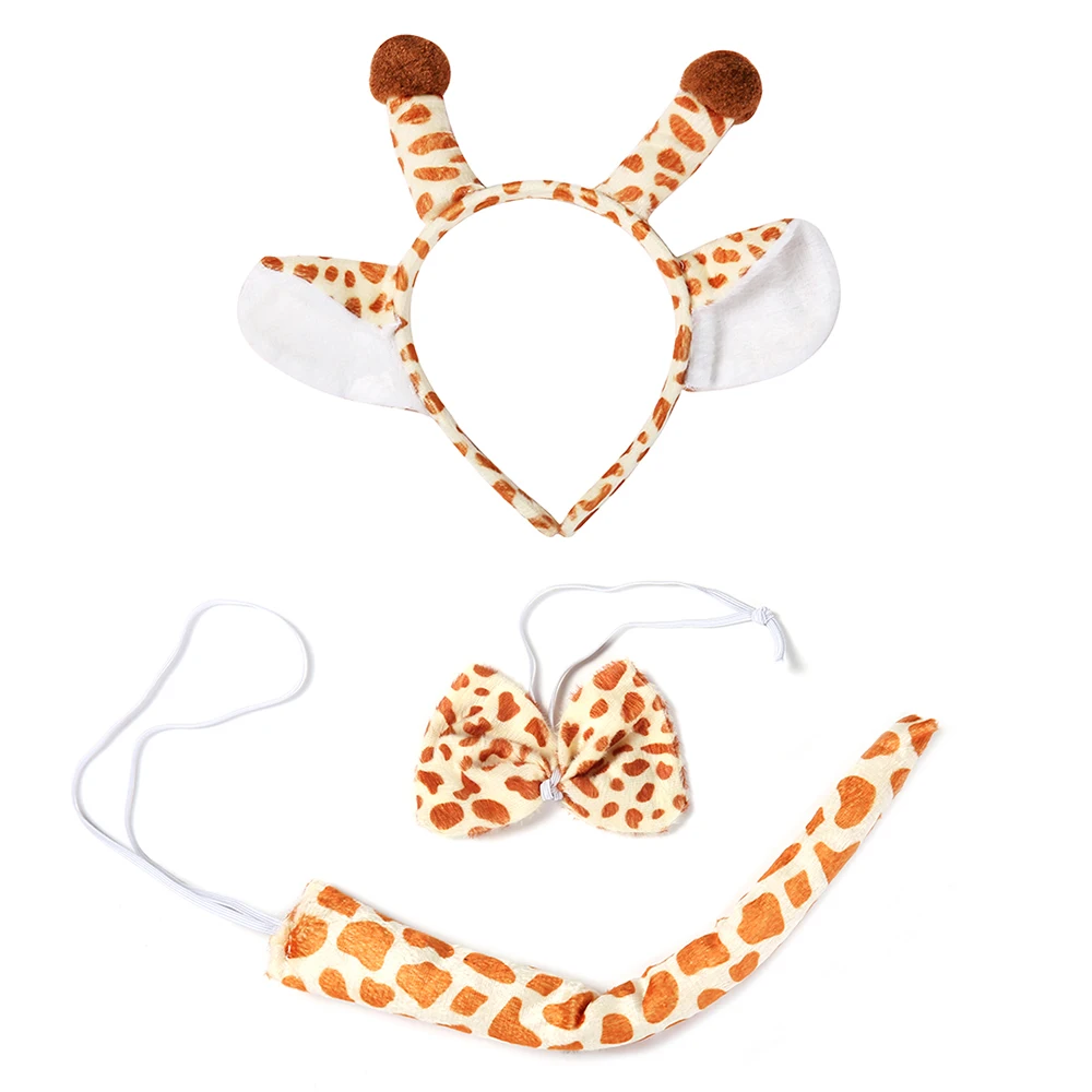 1Set Giraffe Girls Tutu Dress Outfit Zoo Animal Kid Christmas Costumes Toddler Baby Girl Performance Birthday Jungle Party | Тематическая