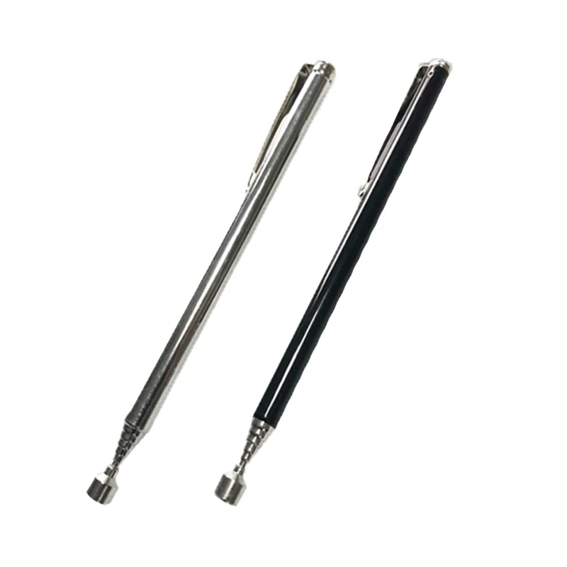 Portable Telescopic Easy Magnetic Pick Up Rod Stick Capacity Magnet Pickup Pen Extending Strong Magnet Handheld Tool Handy Tools