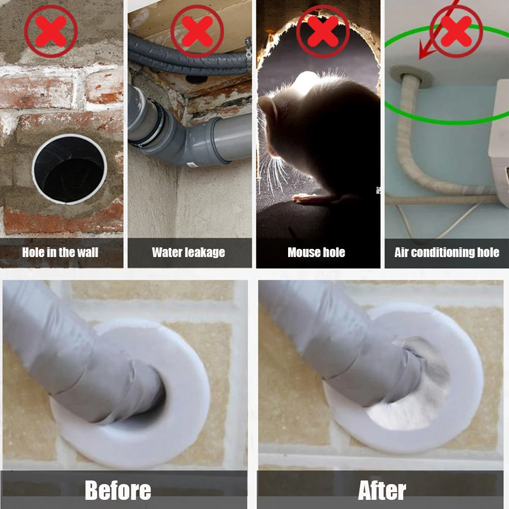 Клей для запечатывания отверстий в стенах домашний аппарат кондиционирования