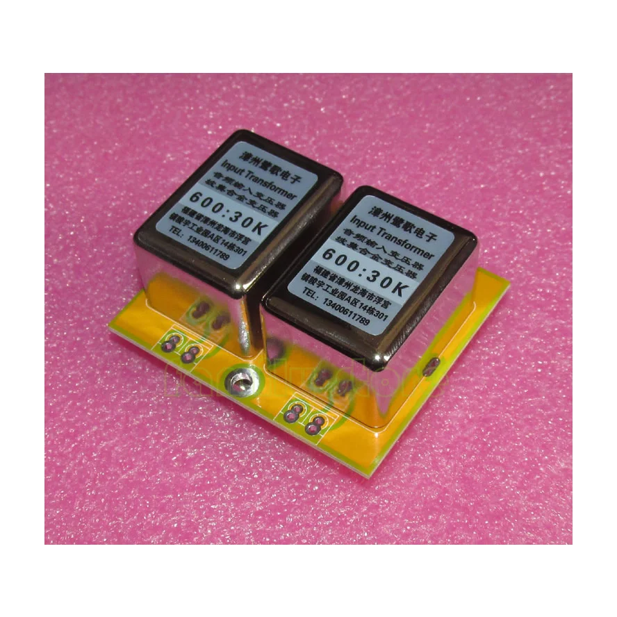 

600Ω: 30K, frequency response 23Hz ～ 36KHz -3DB，Permalloy Audio Signal Transformer 7 times boost boost signal