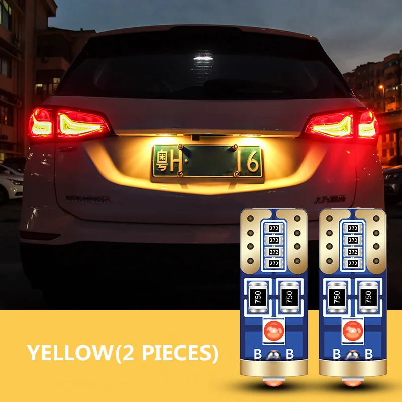 T10 W5W LED Canbus 168 Автомобильная лампа для номерного знака VW Polo Jetta Golf 5 6 7 MK5 CC Tiguan Scirocco Passat B6 B7.