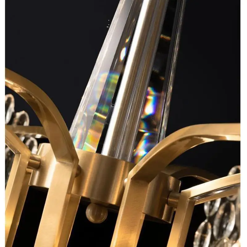 Современная роскошная люстра потолочные светодиодные светильники гостиная