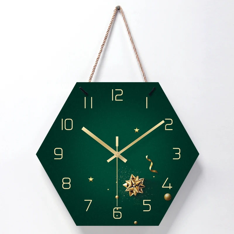 Креативные бесшумные большие настенные часы с ремешком современного дизайна для