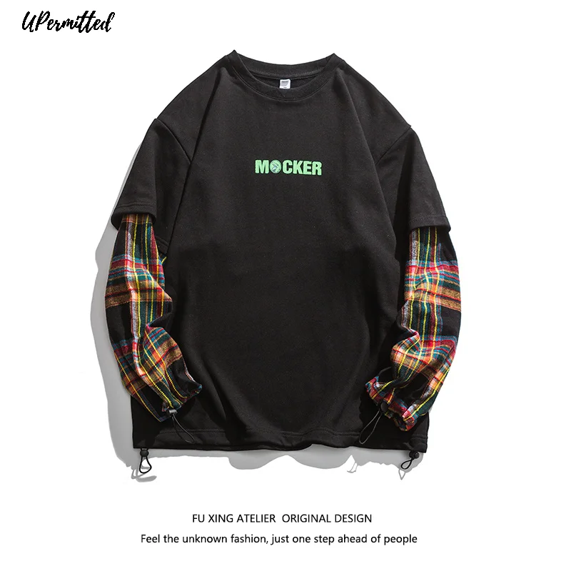 

2022 Spring Autumn Men Hoodie Sweatshirt Man Casual Long Sleeve Hooded Set Suit Male Couple Hip Pop Baseball Fashion Streetwear