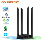 1300 м  1900 Мбитс беспроводной сетевой адаптер 802.11ac 2,4g + 5,8g сильный сигнал высокой мощности usb wifi сетевая карта с антеннами wi-fi