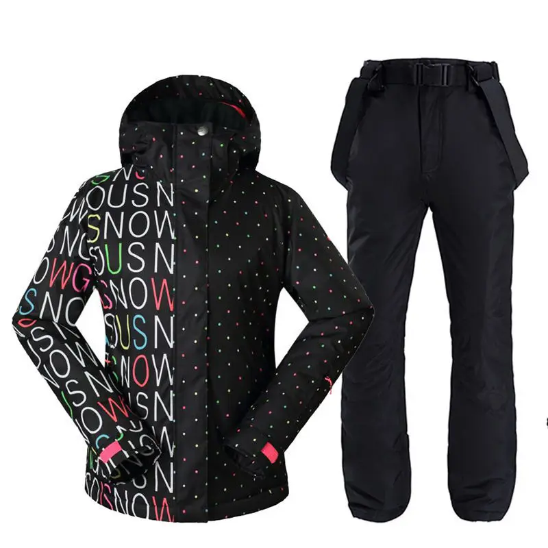 Белый женский зимний костюм спортивная одежда для улицы зимняя сноуборда