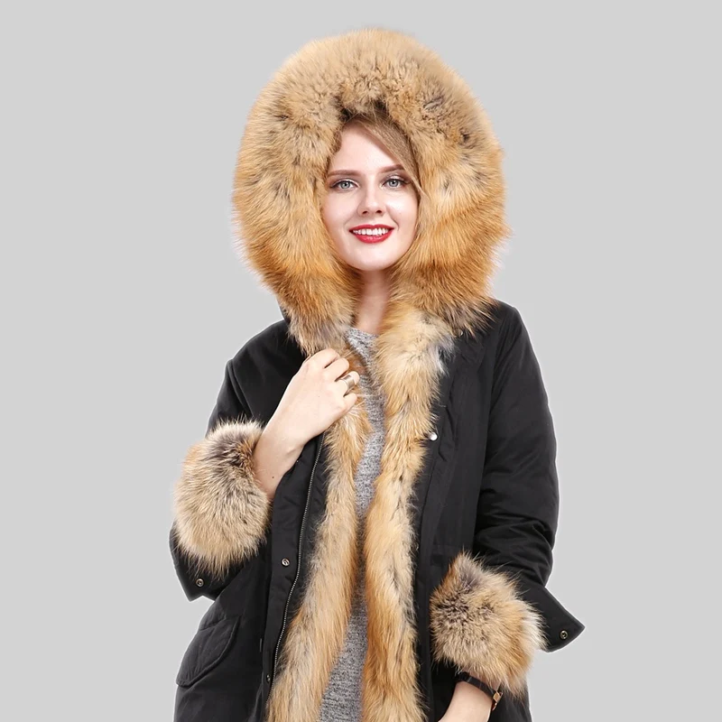 Комплект из воротника и манжет натурального Лисьего меха|Женские шарфы| |