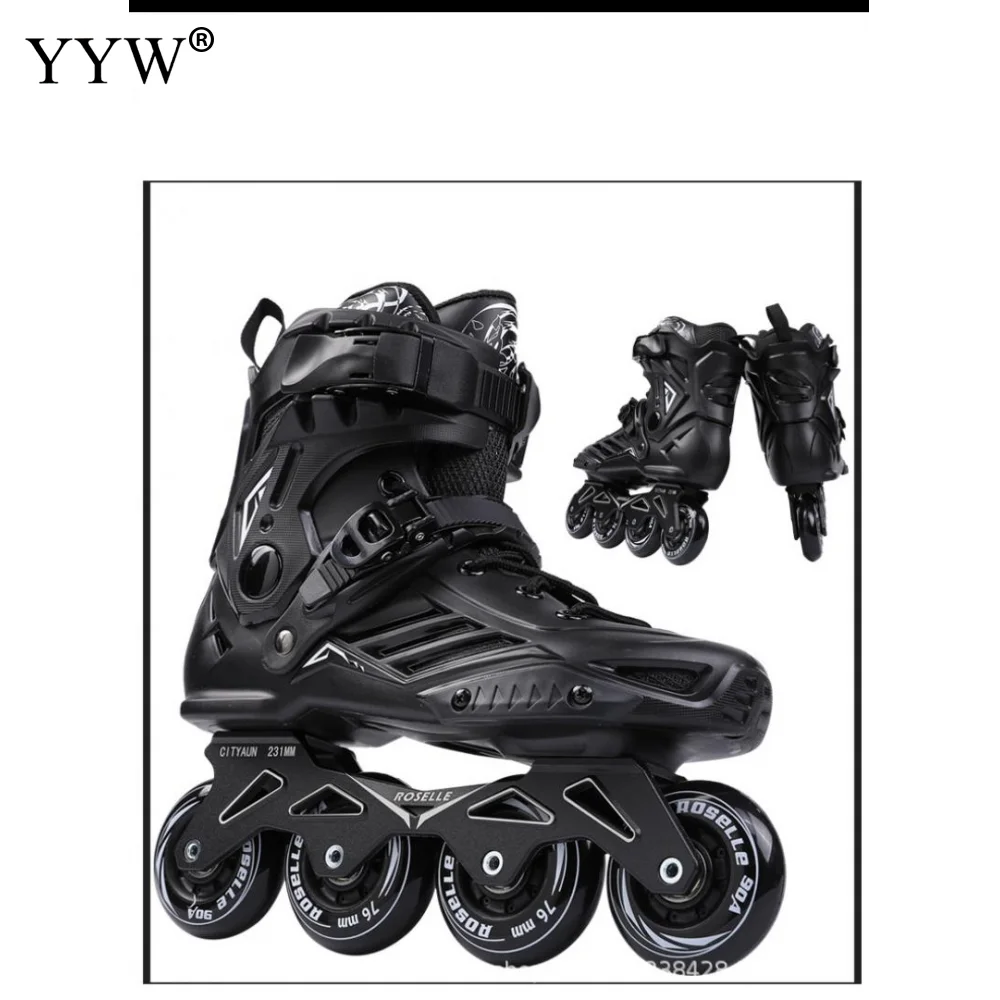 Роликовые коньки профессиональные слалом для взрослых роликовых коньках обувь