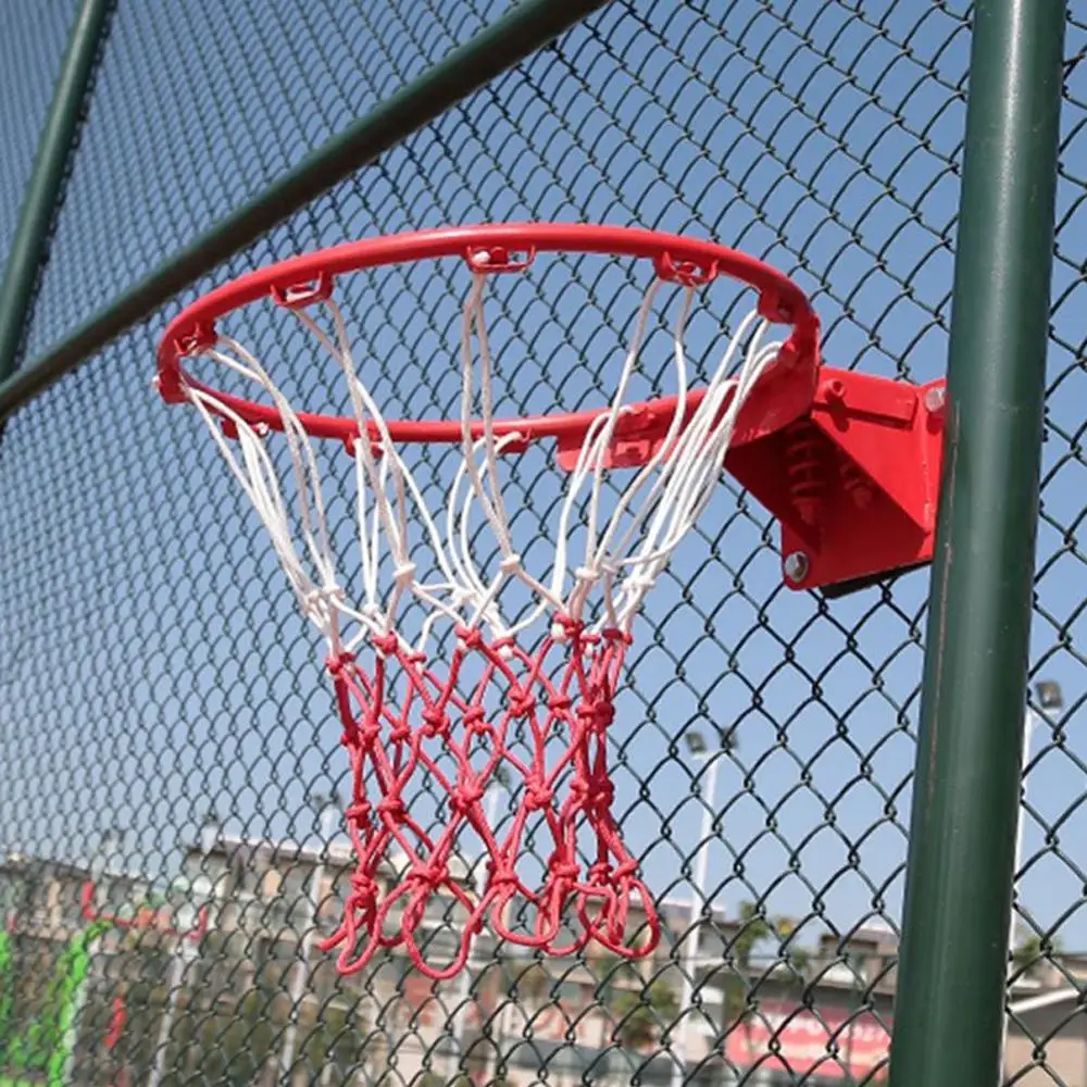 

Indoor And Outdoor Basketball Box Sports Luxury White Basketball Net Durable And Durable For Standard Basket Hot