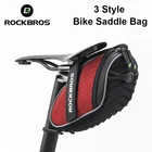 Велосипедные седельные сумки ROCKBROS, непромокаемые, отражающие, 4 цвета