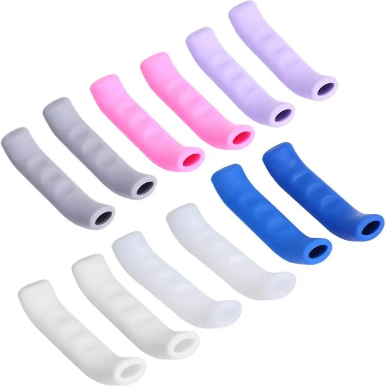 Прочный рукоять стояночного тормоза велосипеда крышка однотонные на открытом