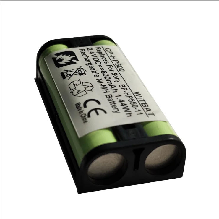 PANFU Перезаряжаемые Батарея 550 мА/ч 2 4 V Sony BP HP550 11 MDR RF810RK RF810R наушники